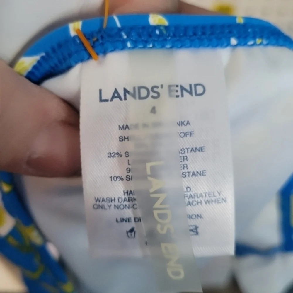 Lands End‎ NWOT size 4 bikini bottoms